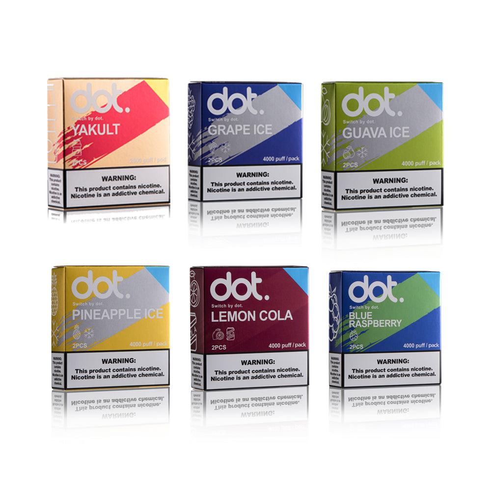 หัวพอต Dotswitch ราคาส่ง-หัวพอต-Dotmod-Lemon Cola (Yellow Label)-Pack of 2-Vape Haus