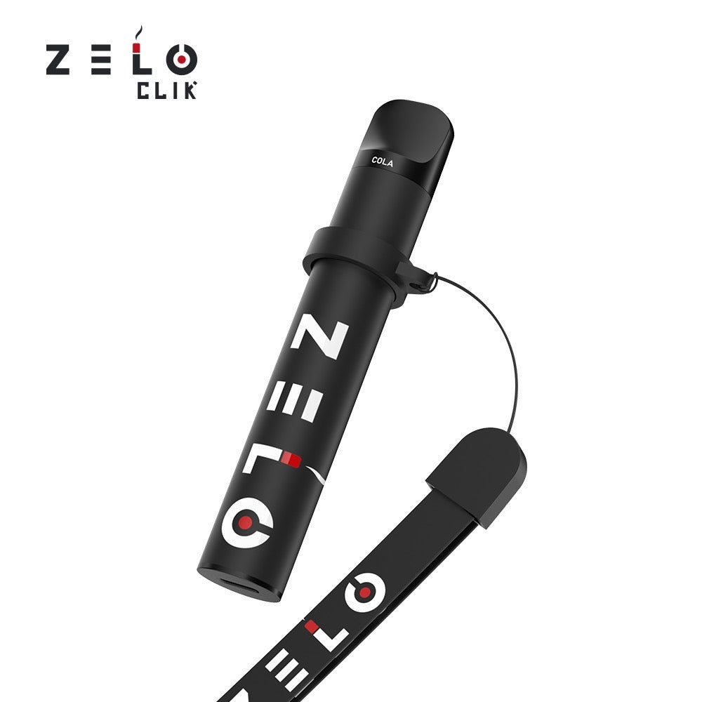 เครื่อง ZELO CLIK (10 เครื่อง)-ZELO-Black-10 เครื่อง-Vape Haus