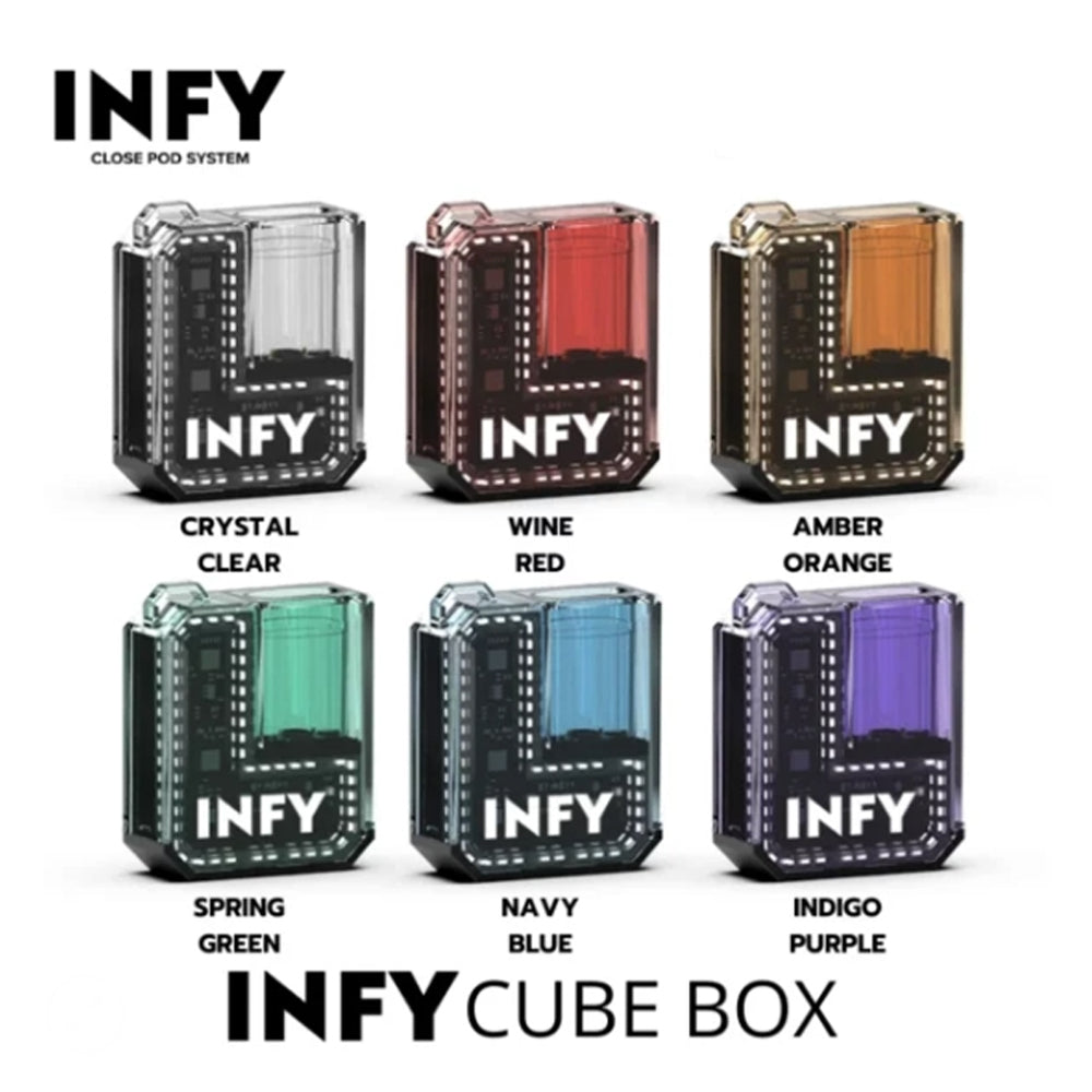 พอต INFY - Cube Box-บุหรี่ไฟฟ้า-INFY-Vape Haus