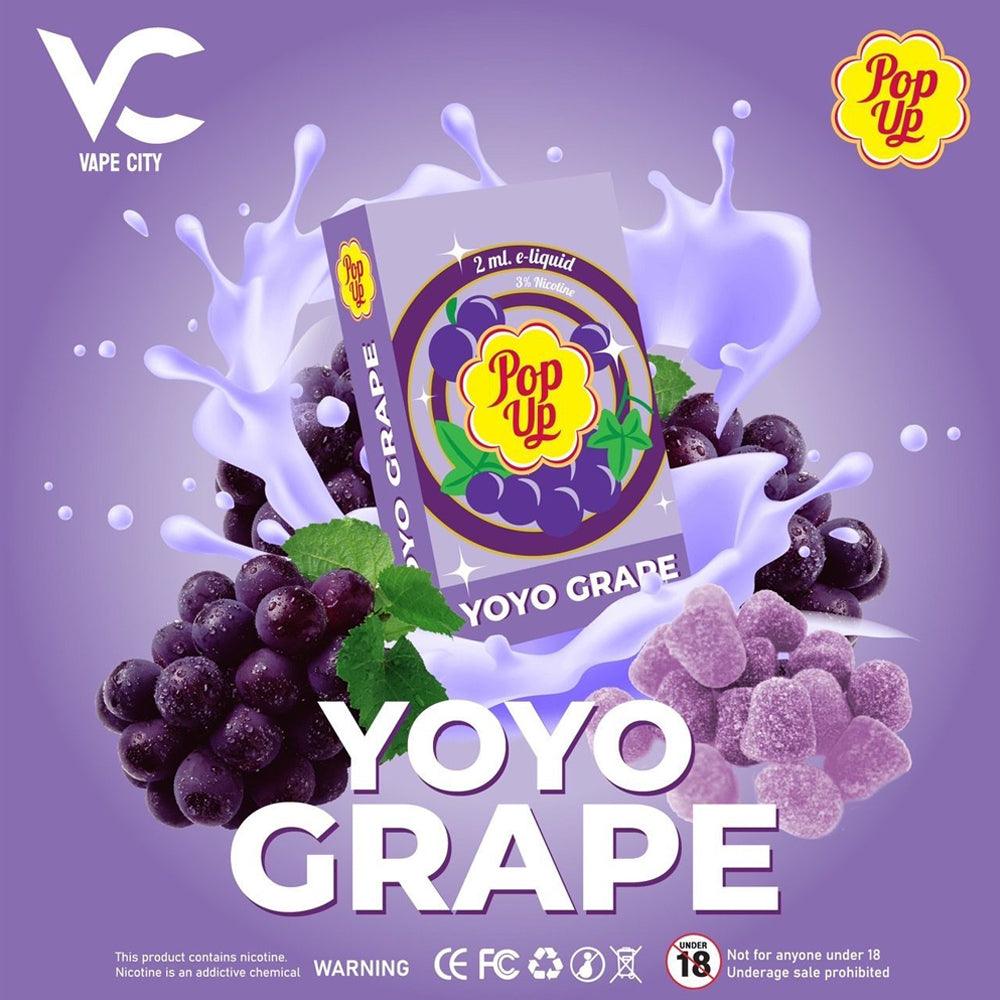 หัวพอต Pop Up ราคาส่ง-หัวพอต-Pop Up-Yoyo Grape-Vape Haus
