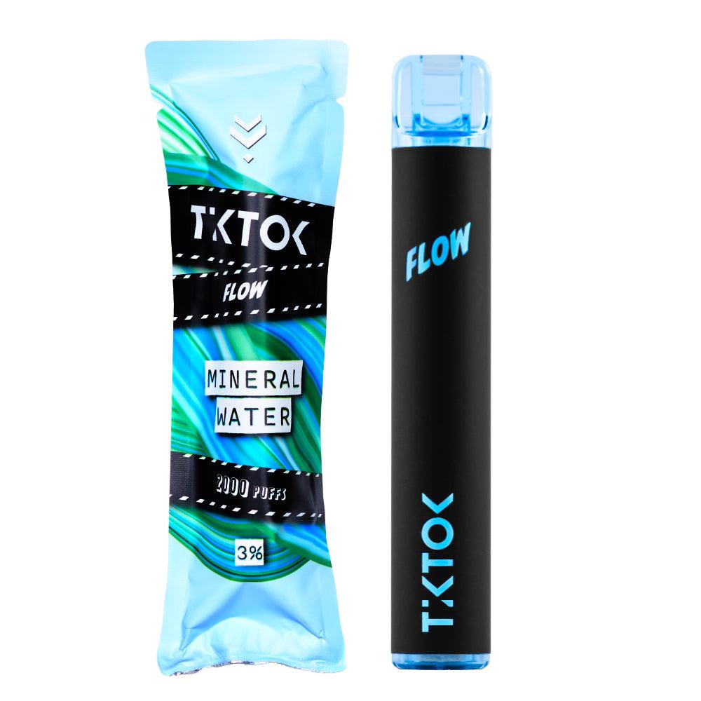 พอตใช้แล้วทิ้ง TikTok FLOW ราคาส่ง - 2000 คำ-พอตใช้แล้วทิ้ง-TikTok-Mineral Water-Vape Haus