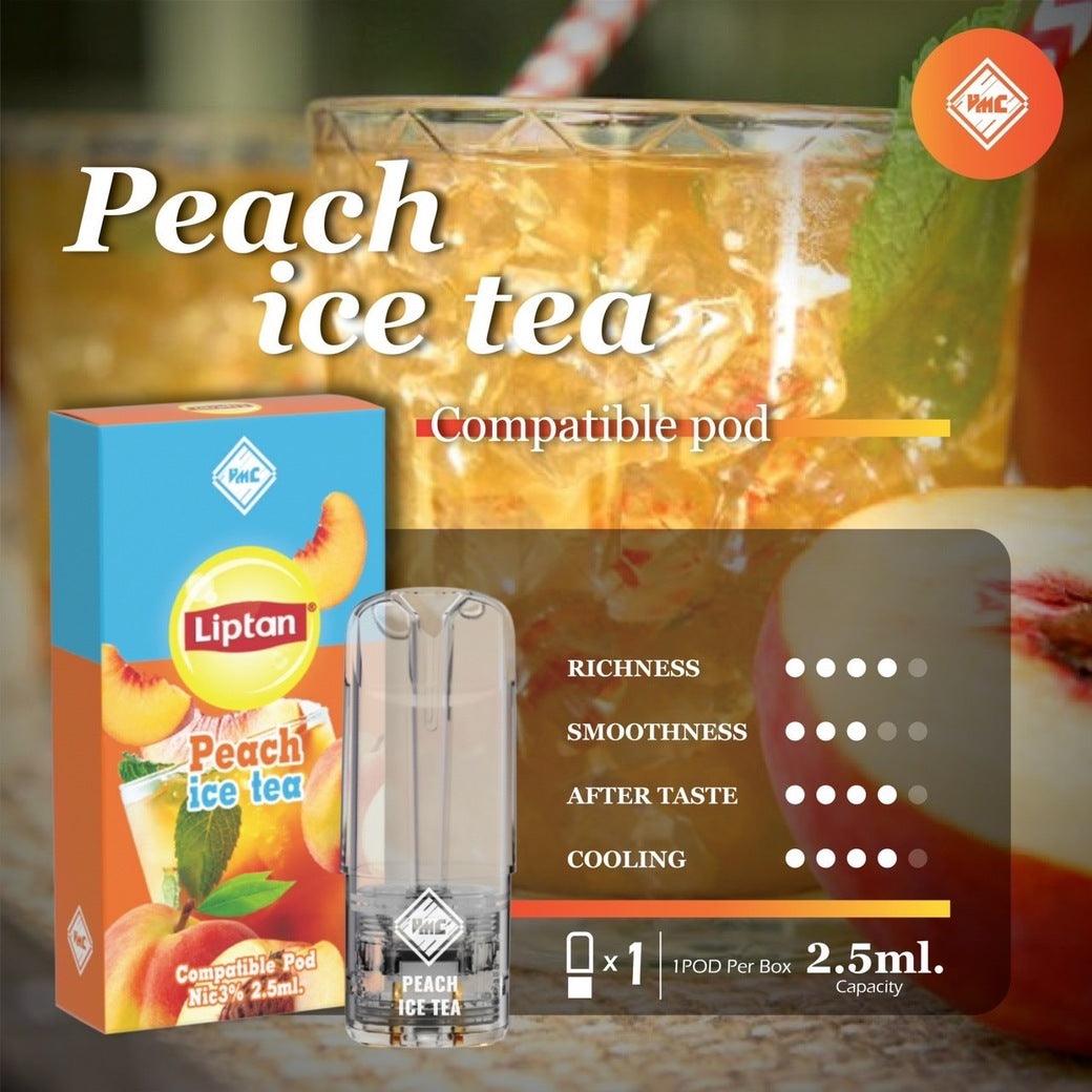หัวพอต VMC ราคาส่ง-หัวพอต-VMC-Lipton Peach Ice Tea-Vape Haus