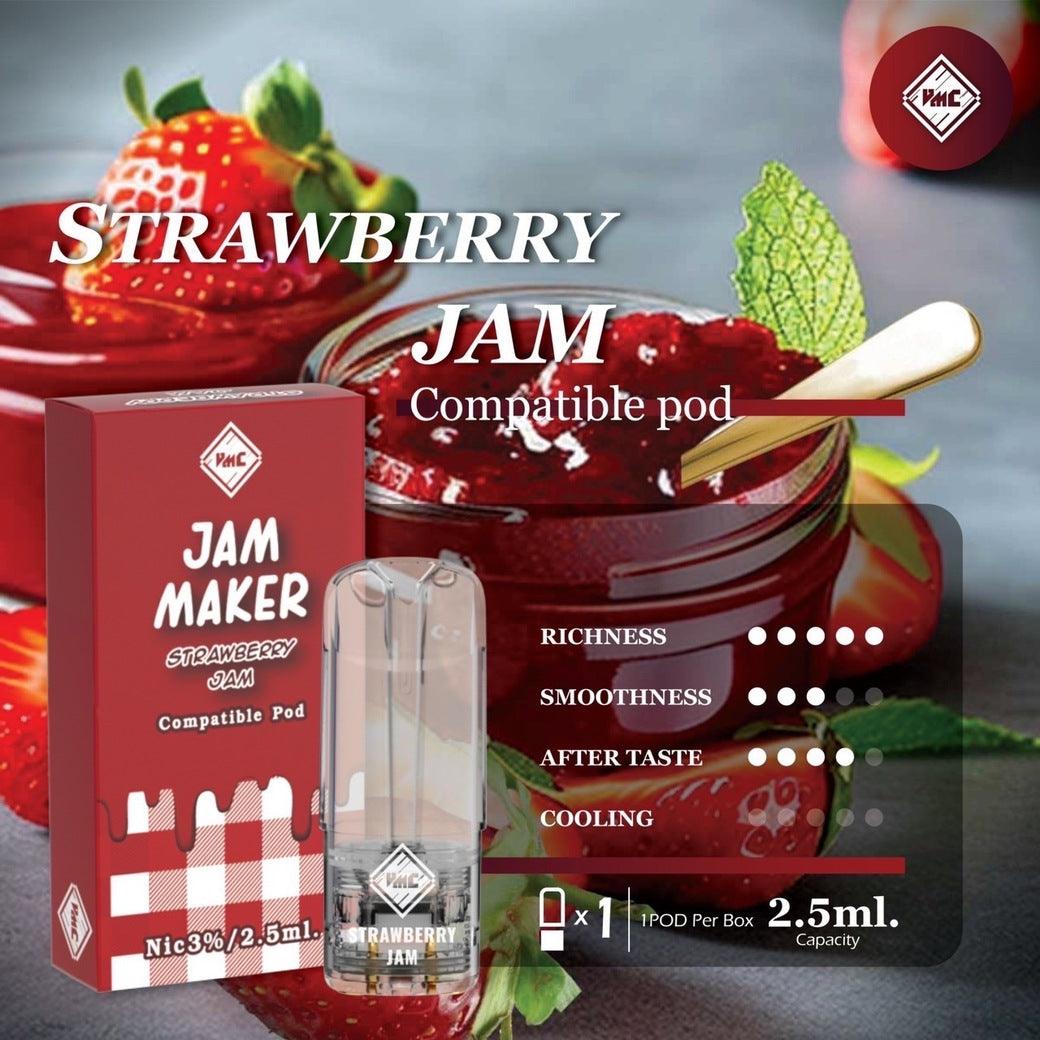 หัวพอต VMC ราคาส่ง-หัวพอต-VMC-Strawberry Jam-Vape Haus