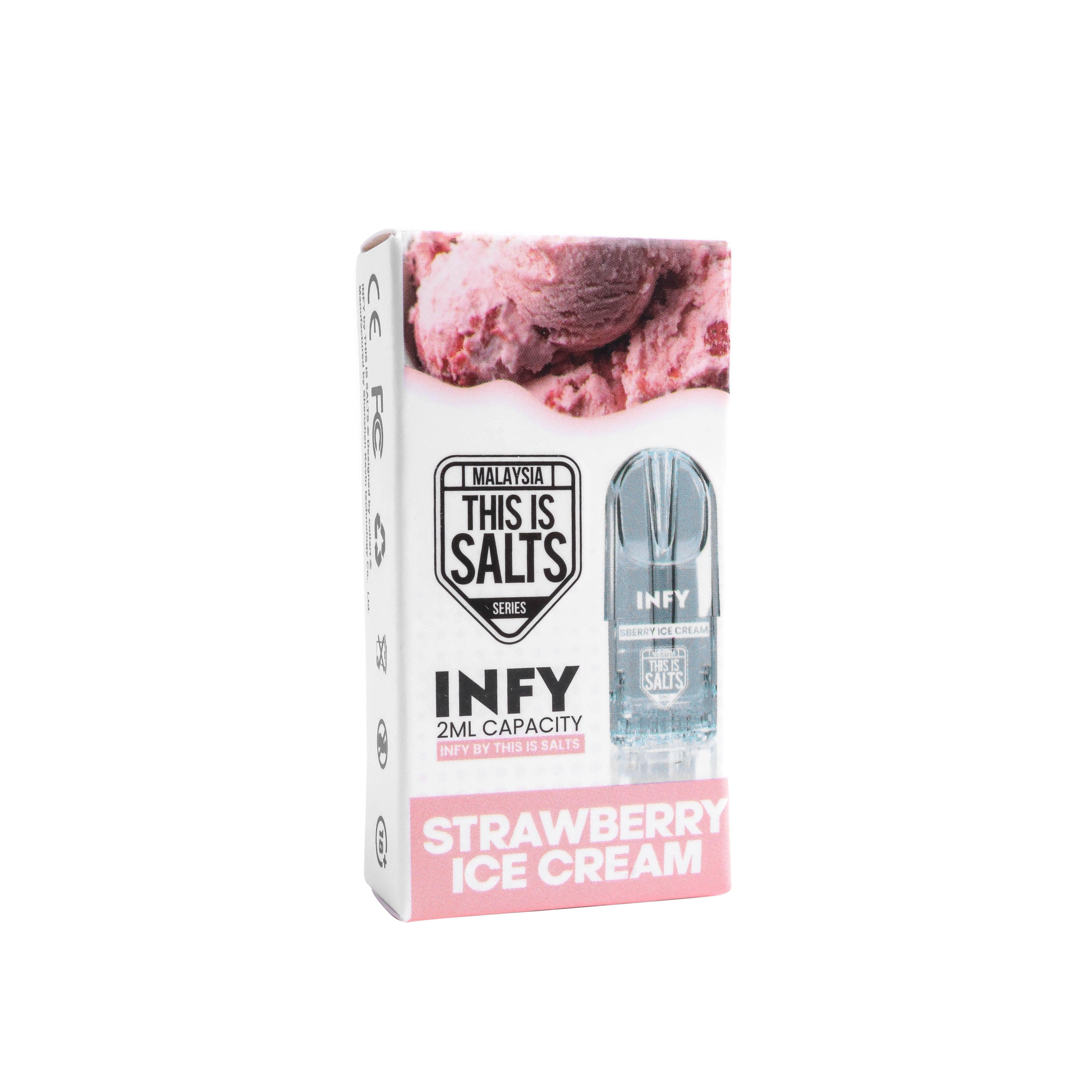 หัวพอต INFY ราคาส่ง-หัวพอต-INFY-Strawberry Ice Cream-Vape Haus