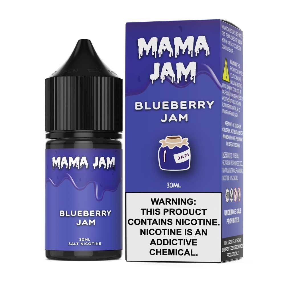 น้ำยา SaltNic - MAMA JAM - 30ml-น้ำยาบุหรี่ไฟฟ้า-MAMA JAM E-Liquid-Blueberry Jam-30mg-Vape Haus